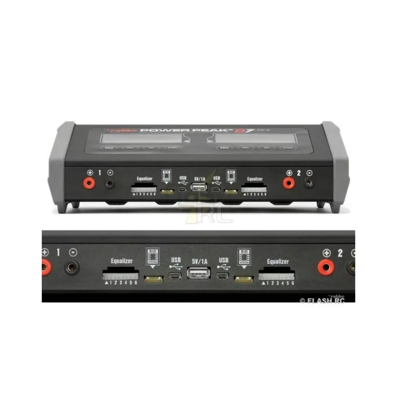 Chargeur Power Peak D7 EQ-BID 2x200W 12/220V Multiplex