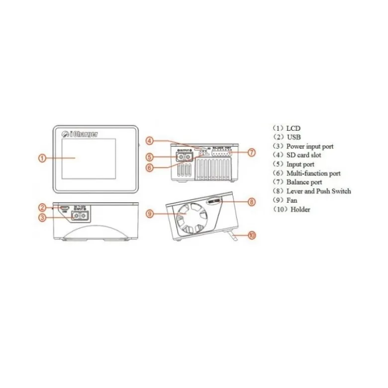 Chargeur X12 -1100W - 11-53V Icharger
