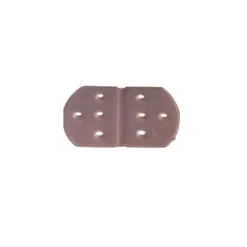 CHARNIERE FLEX ARRONDIE 15x22mm MP JET 12pcs