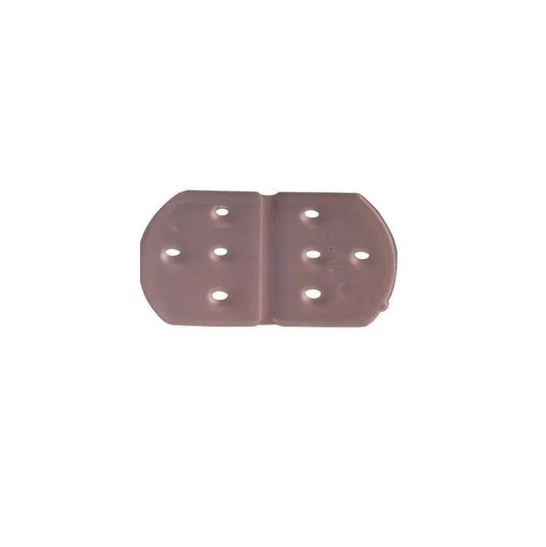 CHARNIERE FLEX ARRONDIE 15x22mm MP JET 12pcs
