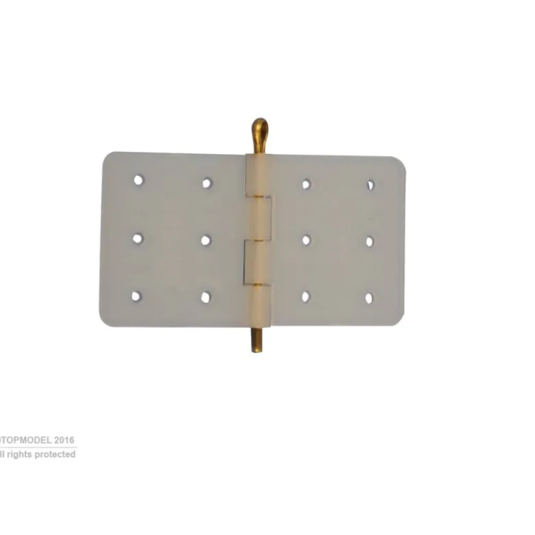 CHARNIERE PLATE 1/4 15pcs