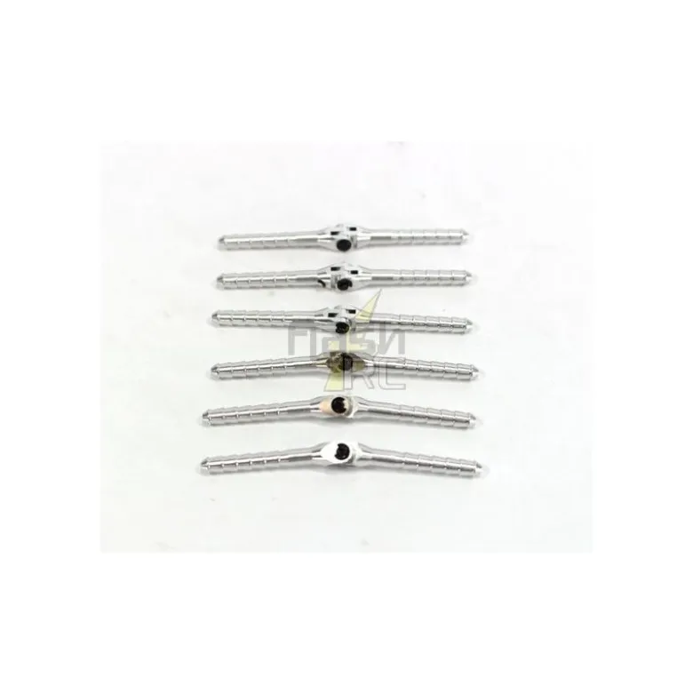 Charnières bâton Alu 4.5x70mm 6pcs MPJET