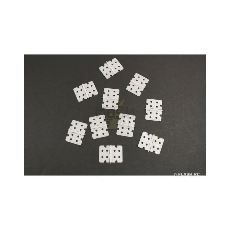 Charnières Plates 21x15mm (10 pcs) Multiplex