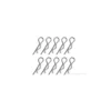 CLIPS CARRO 1/8 NOIR LARGE 45