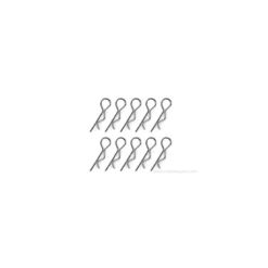 CLIPS CARRO 1/10 NOIR plié a 45° S10