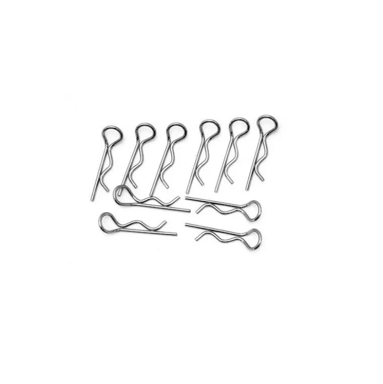 Clips carrosserie 1/8eme (sachet de 10pcs) - Hobbytech