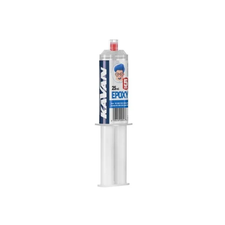 Colle Epoxy 5min seringue 25ml KAVAN