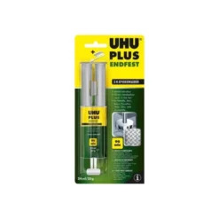 Colle Epoxy UHU Plus Endfest seringue 25g
