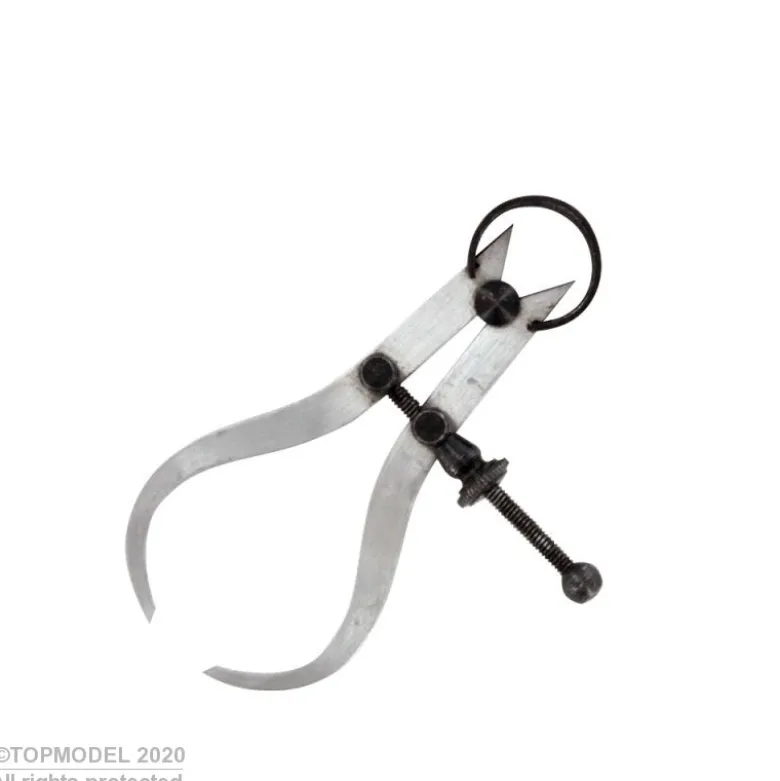 COMPAS POINTE SECHE EXTERIEUR 75mm