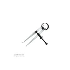 COMPAS POINTE SECHE INTERIEUR 75mm