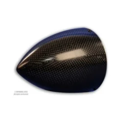 CONE CARBONE Ø105mm AVEC FLASQUE ALU