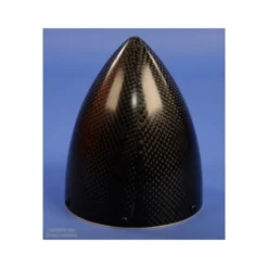 CONE CARBONE Ø115mm LONG AVEC FLASQUE ALU