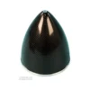 CONE CARBONE Ø100mm VIS CENTRALE AVEC FLASQUE ALU
