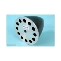 CONE CARBONE Ø105mm VIS CENTRALE AVEC FLASQUE ALU
