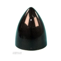 CONE CARBONE TRIPALE Ø90mm AVEC FLASQUE ALU