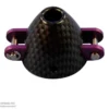 CONE Ø30mm CARBON LOOK, PORTE-PALES H Ø5mm