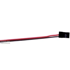CONNECTEUR ACCU MALE JR/GRAUPNER 20cm