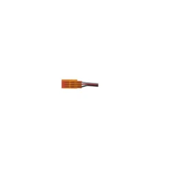 CONNECTEUR FEMELLE ORANGE FUTABA avec 30cm de fil 0,15mm2 TY 1