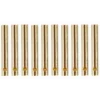 Contact plaqué or Ø 4,0 mm, cuvette de soudure fermée, 10 prises | Yuki AM-605-10F