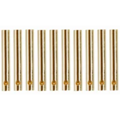 Contact plaqué or Ø 4,0 mm, cuvette de soudure fermée, 10 prises | Yuki AM-605-10F