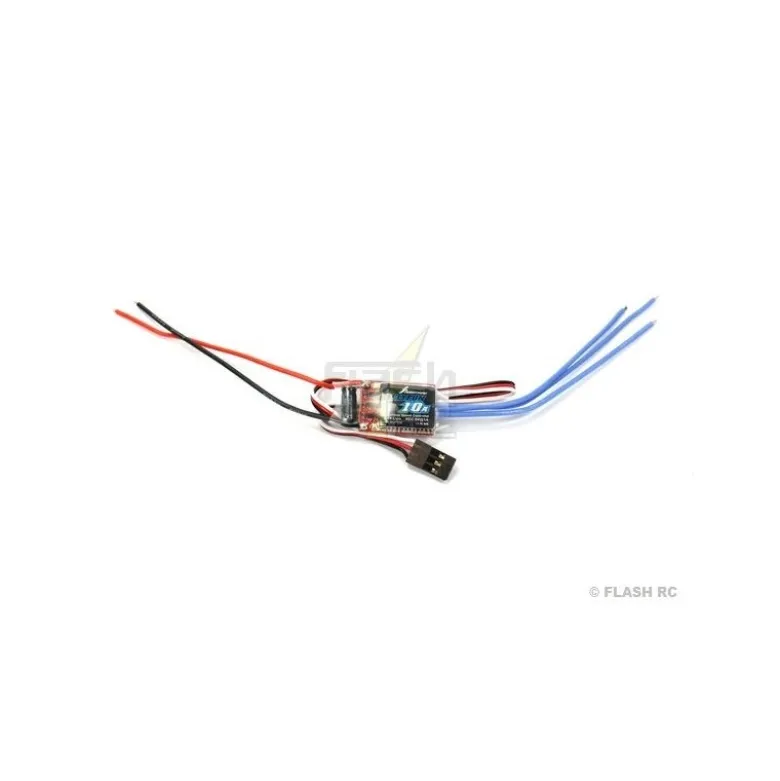 Controleur Brushless 2-4S 10A BEC FLYFUN V4 HOBBYWING