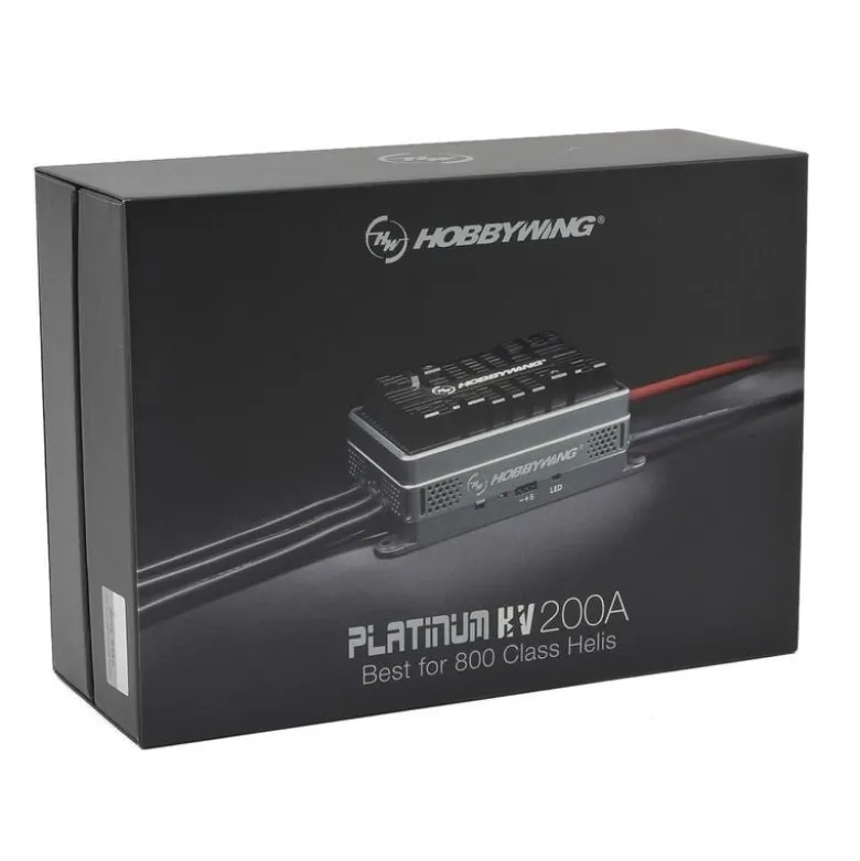 Controleur Brushless 6-14S 200A-HV Opto Platinum Pro V4.1 HOBBYWING