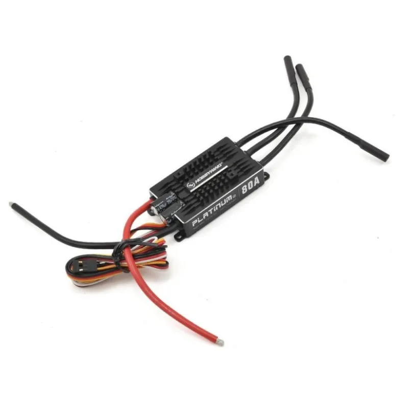 Controleur Brushless 3-6S 80A Platinum V5 HOBBYWING