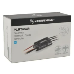 Controleur Brushless 3-6S 80A Platinum V5 HOBBYWING