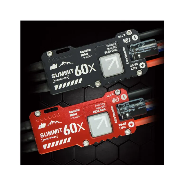 Controleur Brushless Summit 60X 2-6S Ubec 8V - Dualsky