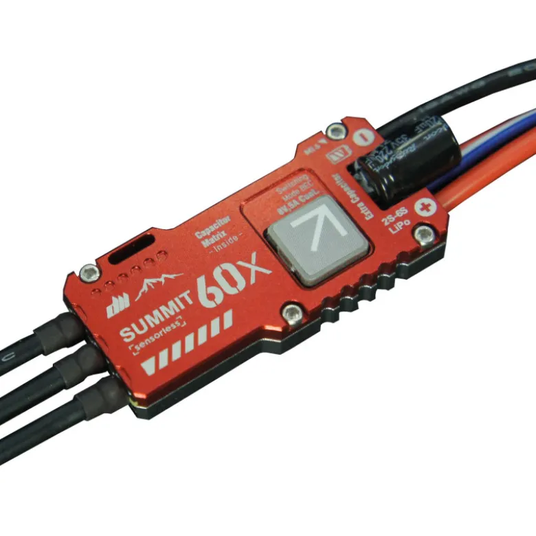 Controleur Brushless Summit 60X 2-6S Ubec 8V - Dualsky