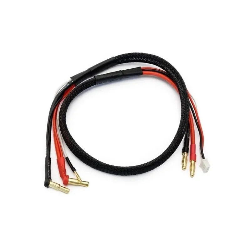 Cordon de charge/equilibrage 60cm pour accus 2S prise or 4mm Konect