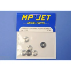 CUVETTE ALU LARGE POUR VIS M3 6pcs