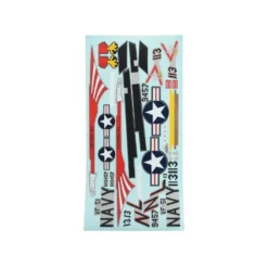 Decal Set : F-4 Phantom II 80mm EDF E-FLITE