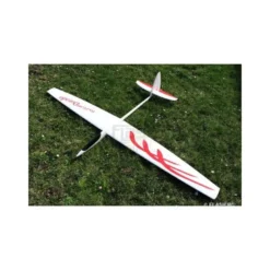 Dorado tout fibre env.2.34m blanc & rouge RCRCM