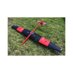 Dorado tout fibre env.2.34m rouge & noir RCRCM