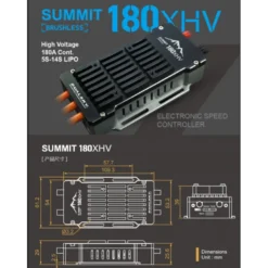 Dualsky Controleur SUMMIT 180XHV. 5-14S Opto
