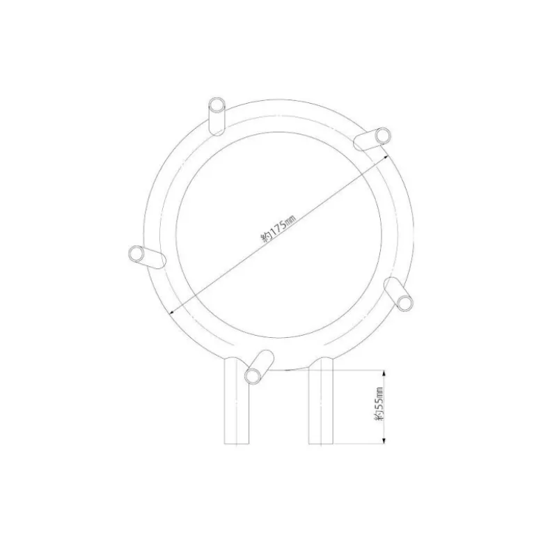 Echappement annulaire moteur radial FG-73R5 Saito