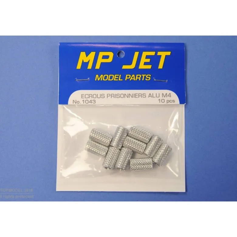 ECROU PRISONNIER M4 10pcs