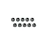 Ecrous Nylstop Inox M4 (10 pièces)