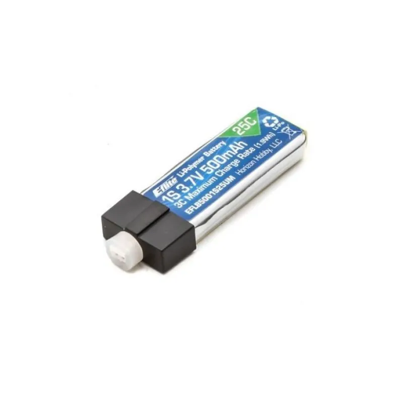 EFLB5001S25UM - Batterie Li-Po 1S 500mA 25C - Blade GLIMPSE FPV E-Flite