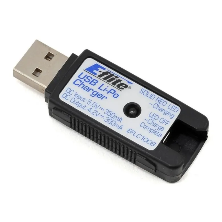 EFLC1008 - Chargeur USB LI-Po 1S 350mA - Blade Nano QX