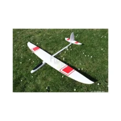E-Hornet tout fibre env.2.00m blanc&rouge RCRCM