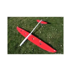 E-Hornet tout fibre env.2.00m blanc&rouge RCRCM
