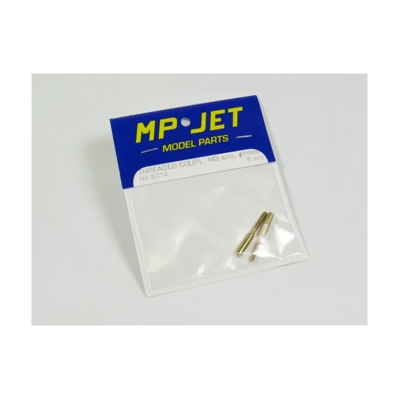 Embout de chape M2, trou Ø1mm 2pcs Mp Jet