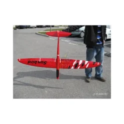 E-Sunbird tout fibre env.1.50m rouge & noir RCRCM