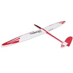 E-Tomcat EVO tout fibre env.2.49m blanc & rouge RCRCM