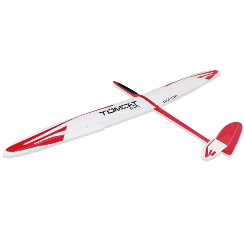 E-Tomcat EVO tout fibre env.2.49m blanc & rouge RCRCM