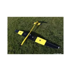 E-Tomcat tout fibre env.2.60m jaune & noir RCRCM