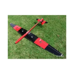 E-Tomcat tout fibre env.2.60m rouge & noir RCRCM