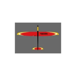 E-Tucan tout fibre env.2.00m rouge & jaune RCRCM